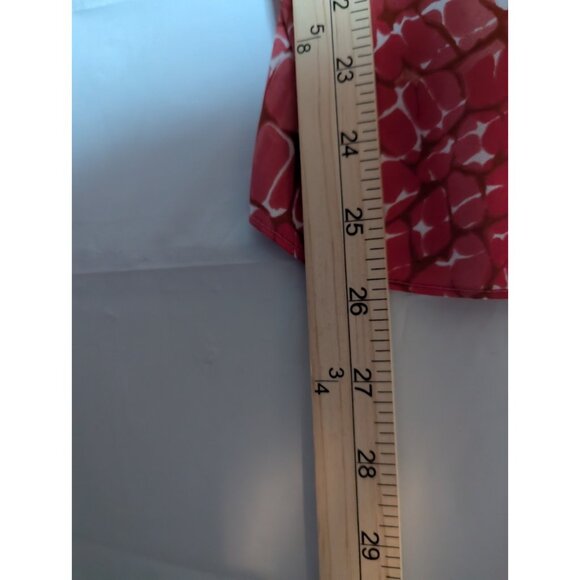 WHITE HOUSE BLACK MARKET Tank Top Tunic Layered Geometric Strappy Back Boho XS - Picture 11 of 11